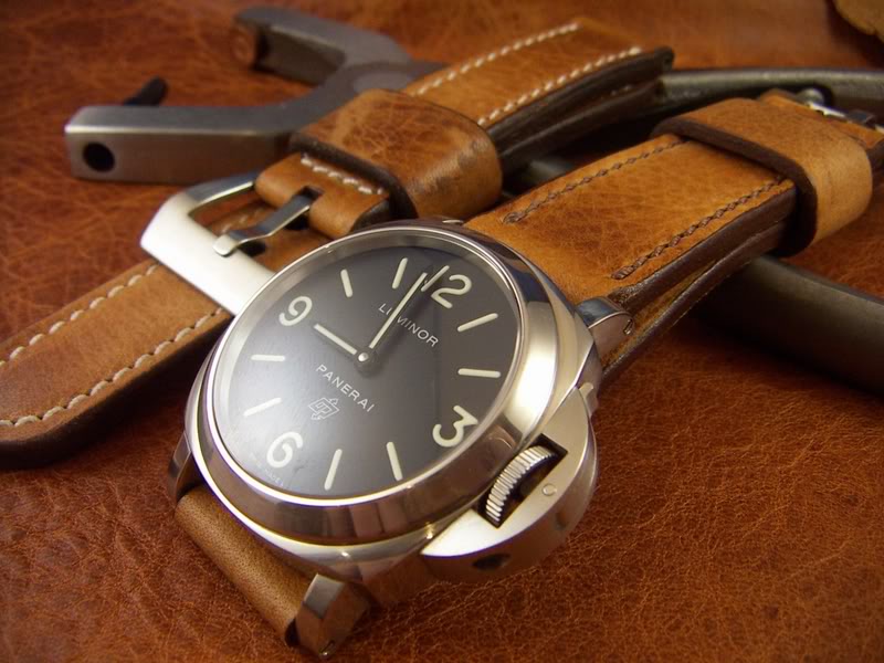 часы panerai с эксклюзивным ремешком