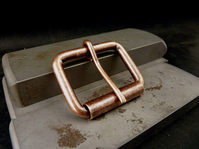 Roller Buckle Antique Copper